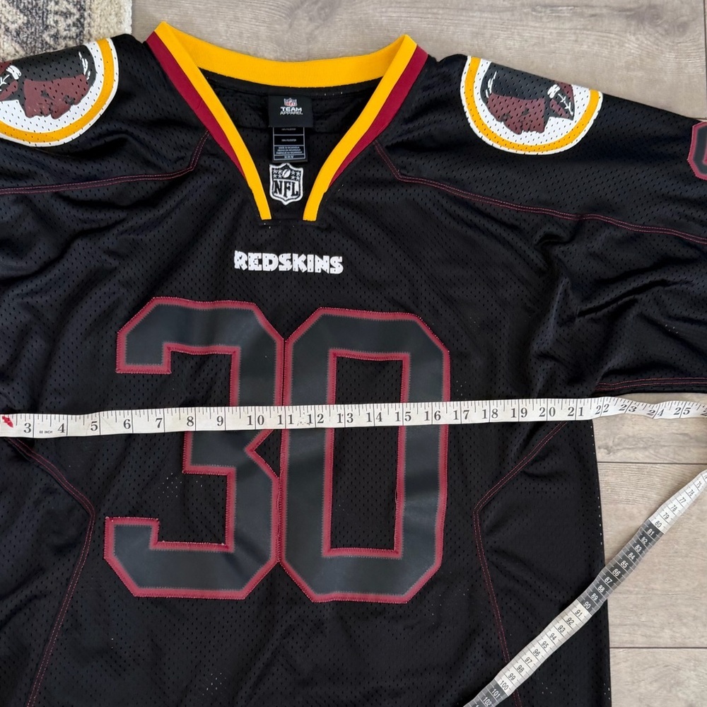 RARE Vintage Reebok NFL Washington Redskins LaRon Landry #30 Jersey Size Medium - Picture 5 of 15